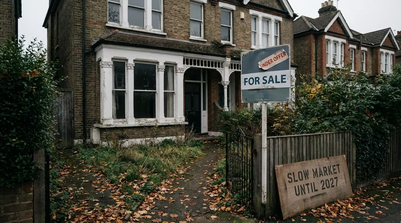 High rates and weak demand point to a slow UK property market through 2026