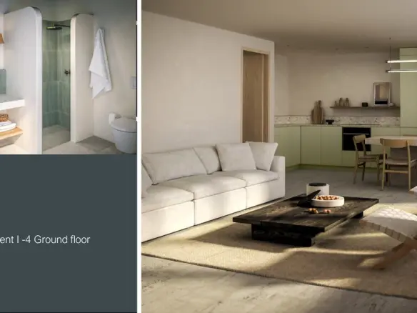 Flat Of 47 M² In Attica