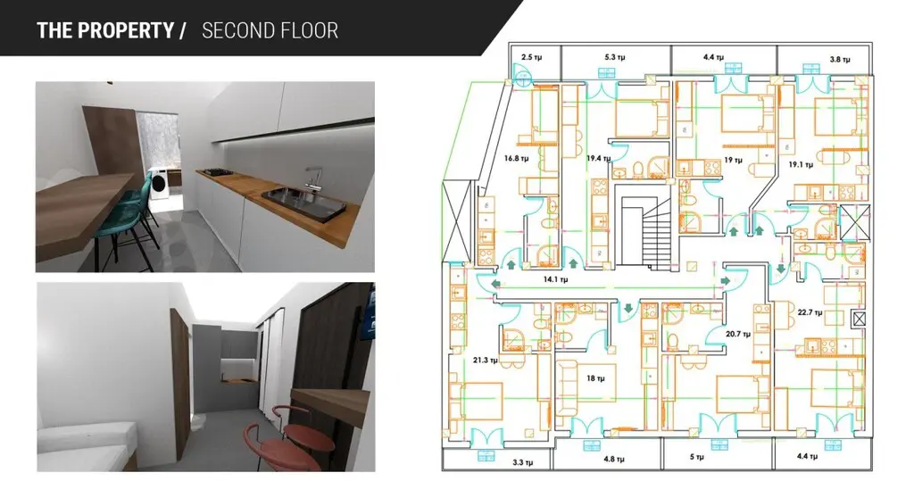 Flat Of 30 M² In Athens