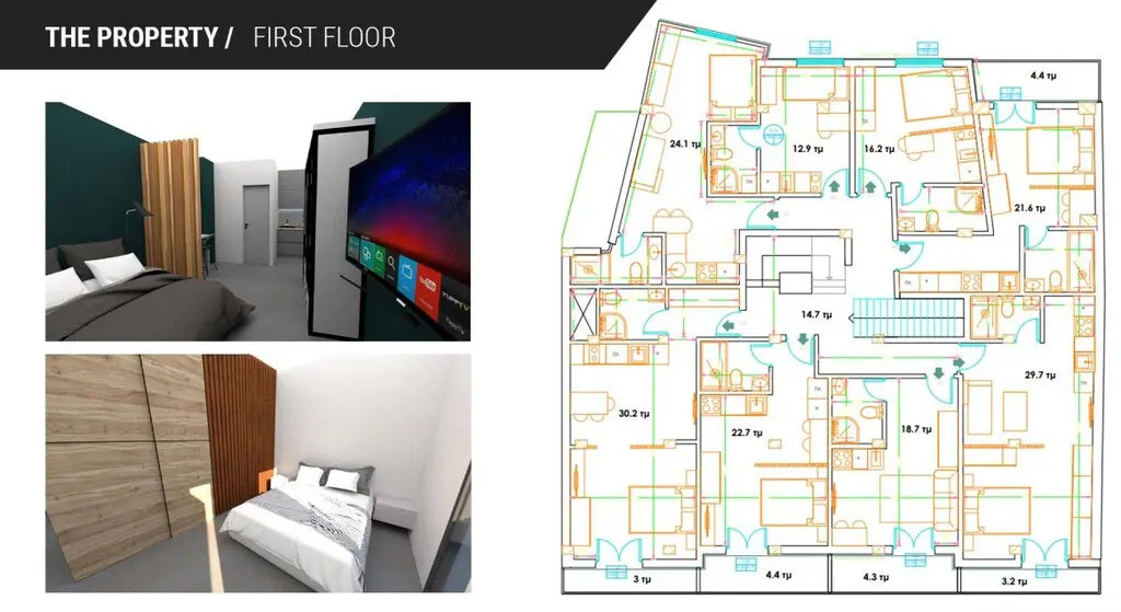Flat Of 30 M² In Athens