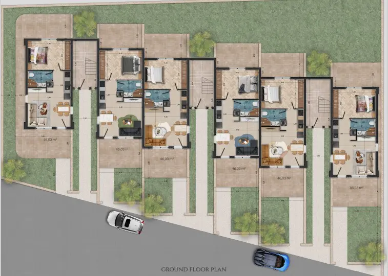 Flat Of 46 M² In Asprovalta