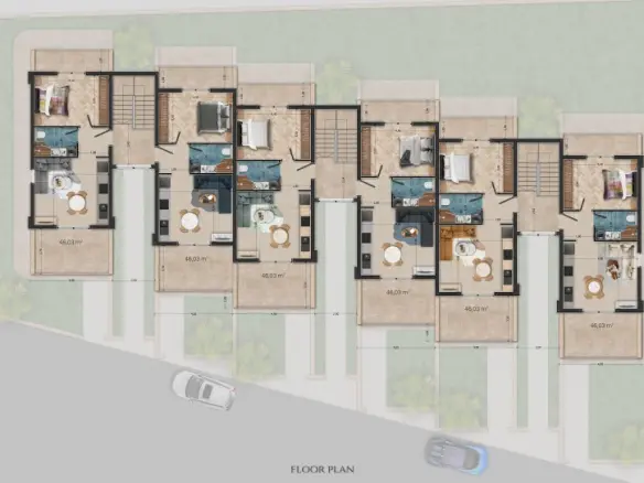 Flat Of 46 M² In Asprovalta