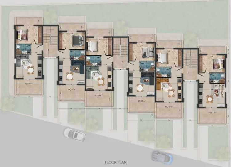 Flat Of 46 M² In Asprovalta