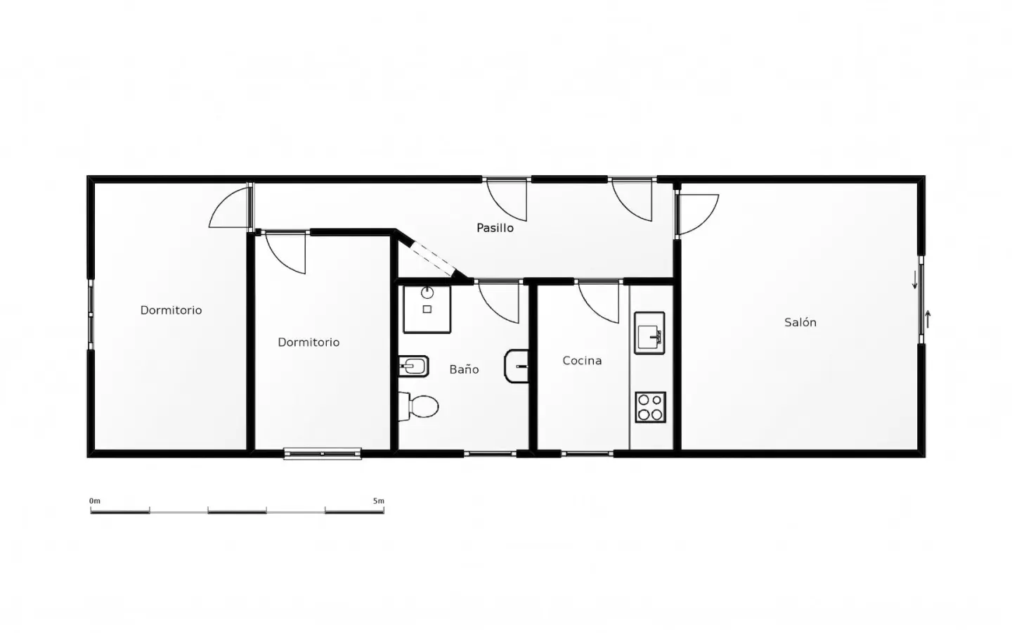 2-bedroom Apartment In Benidorm, Spain (76 M²)