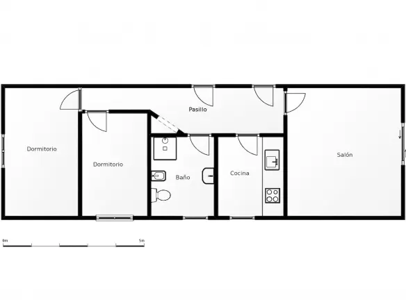 2-bedroom Apartment In Benidorm, Spain (76 M²)