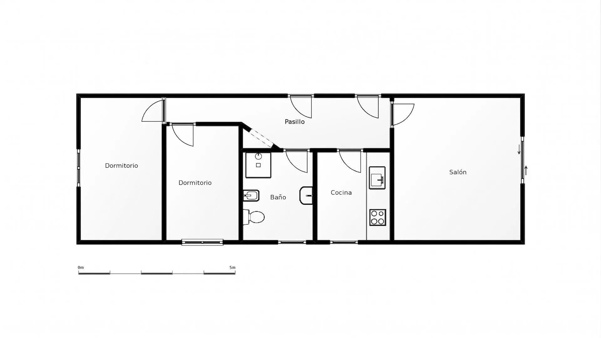 Apartment Of 80 M² In Benidorm, Spain