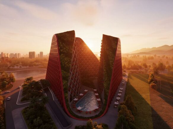 Apartment Of 78 M² With 2 Bedrooms And 1 Bathroom In Narea Towers, Qerret