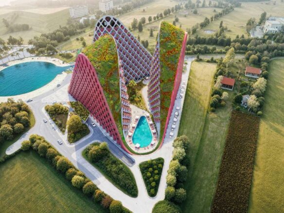 Apartment Of 78 M² With 2 Bedrooms And 1 Bathroom In Narea Towers, Qerret