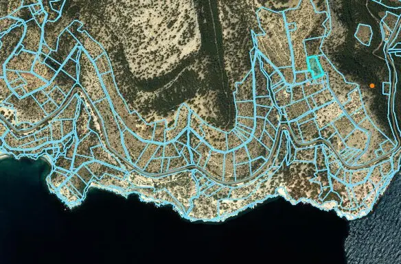 Land Of 4830 M² On The Island Of Thassos