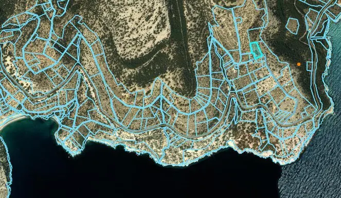 Land Of 4830 M² On The Island Of Thassos
