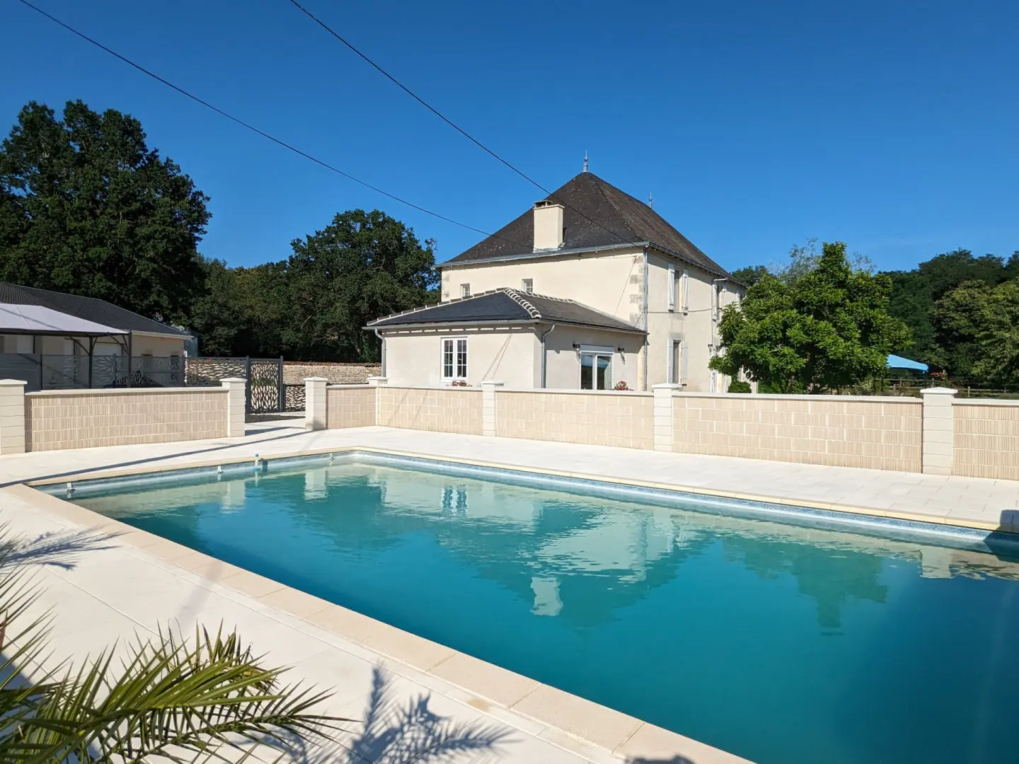 Maison De Maître Of 21 Acres With Guest Cottage And Pool In Vienne