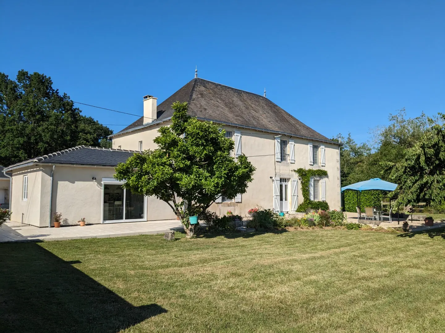 Maison De Maître Of 21 Acres With Guest Cottage And Pool In Vienne