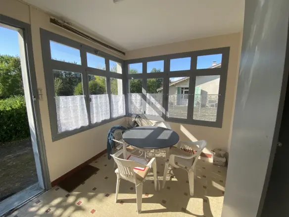 Townhouse Of 120 M² With Garden In Chalais, South Charente