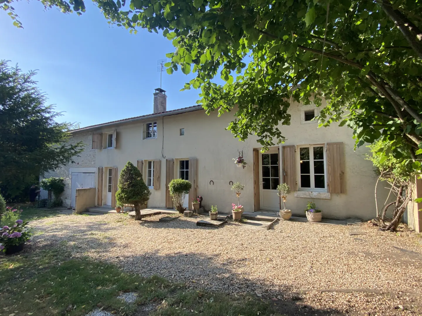 Detached Village House Of 90 M² With South-facing Aspect In South Charente