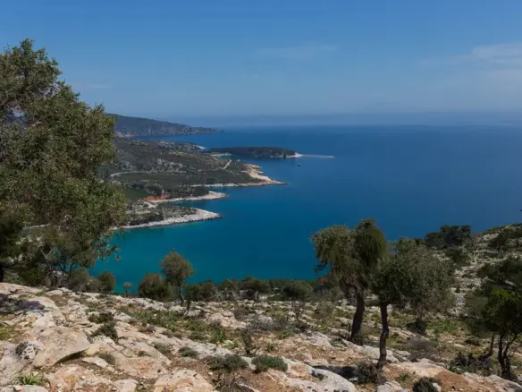 Land Of 4830 M² On The Island Of Thassos