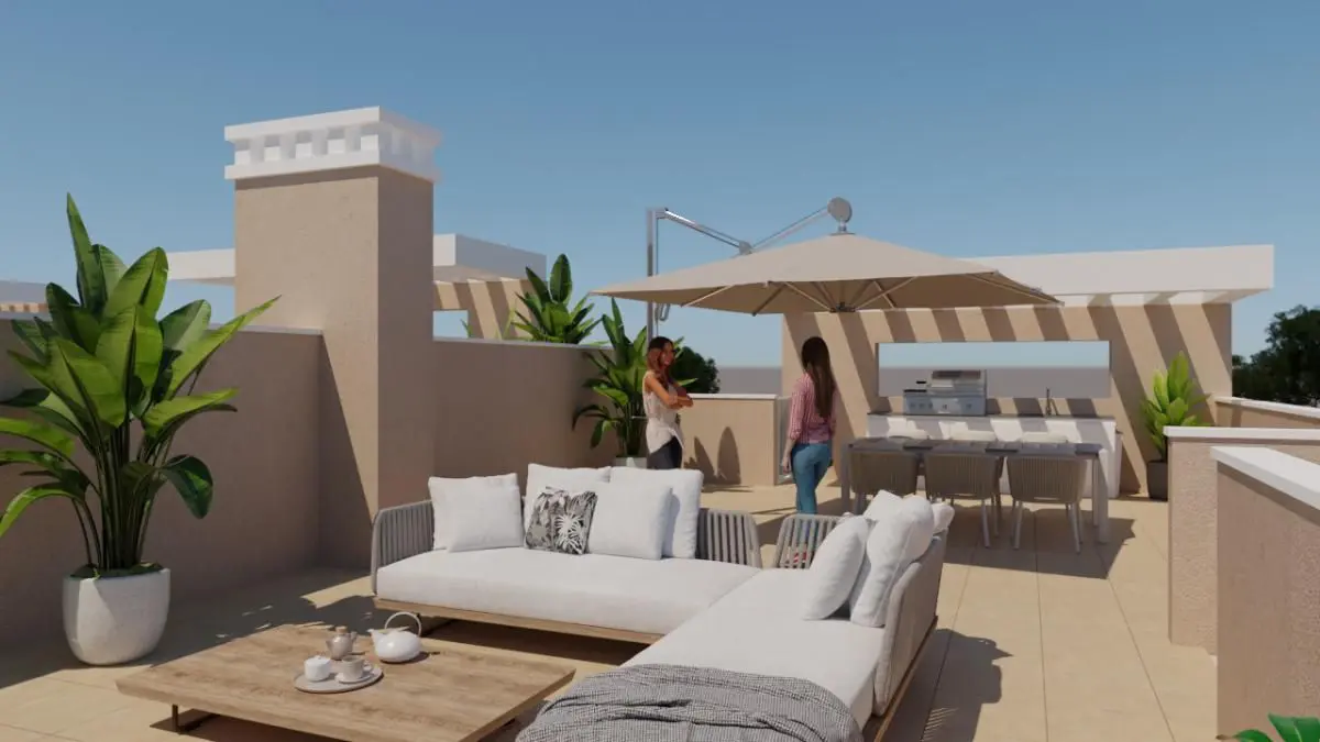 Bungalow Of 75 M² With Sea Views In Pilar De La Horadada