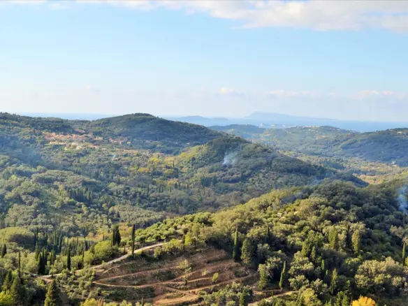 Land In Corfu, Greece