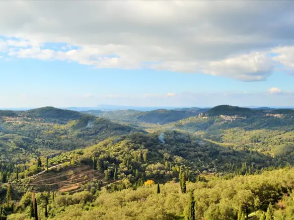 Land In Corfu, Greece