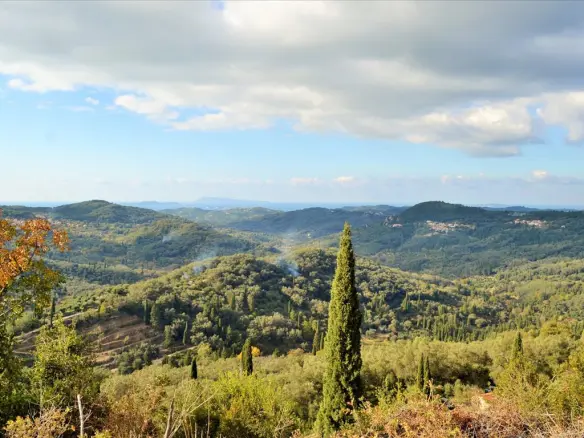 Land In Corfu, Greece
