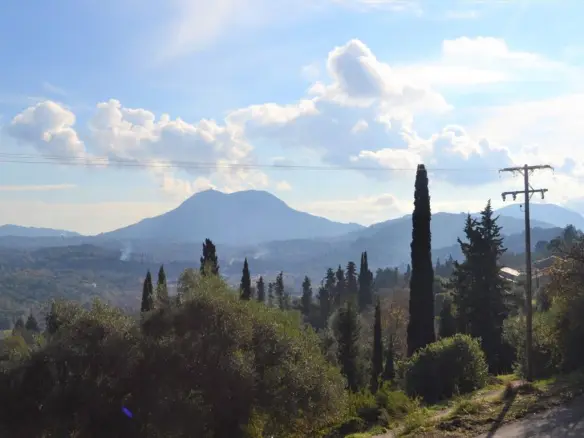 Land In Corfu, Greece