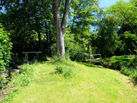 Watermill Of 80000 M² With Stream, Lake, Waterfall, Woodland, Guest House In Charente