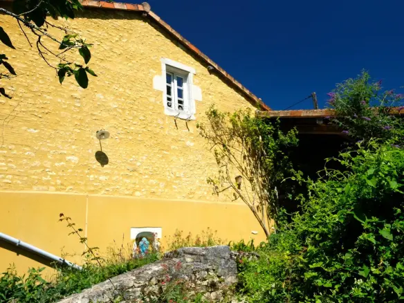 Watermill Of 80000 M² With Stream, Lake, Waterfall, Woodland, Guest House In Charente