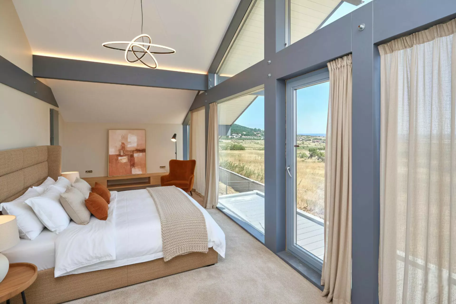 House Of 0 M² With 4 Bedrooms, 3 Bathrooms, Private Land Plot, Sea Views, And Mountain Views In [location]