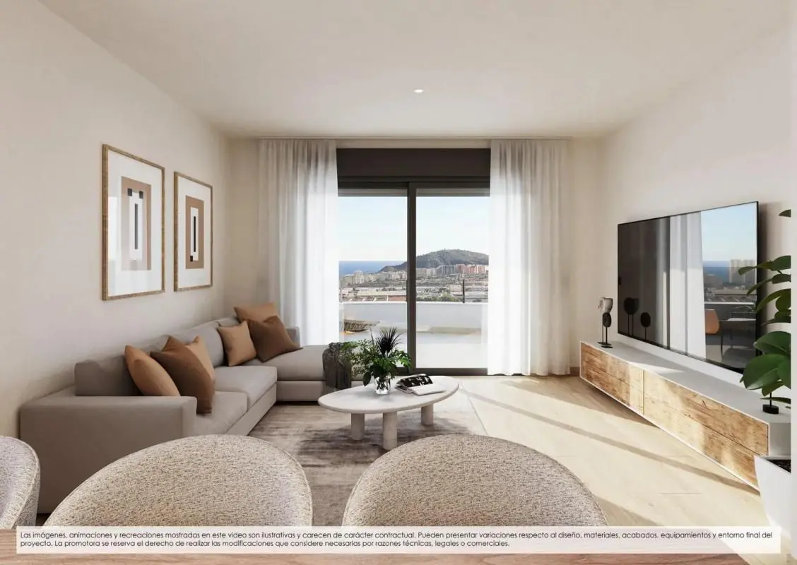 Apartment Of 77 M² In Finestrat, Spain