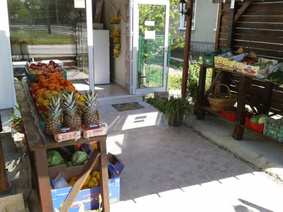 Two Adjacent Properties, A House And A Cafe/shop, Of X In [location]