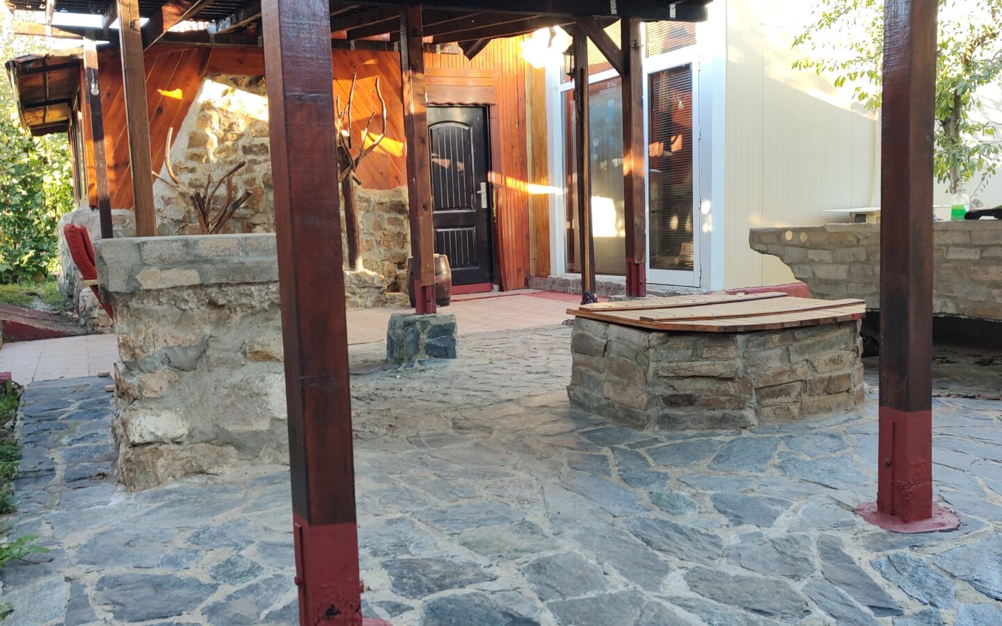 Two Adjacent Properties, A House And A Cafe/shop, Of X In [location]