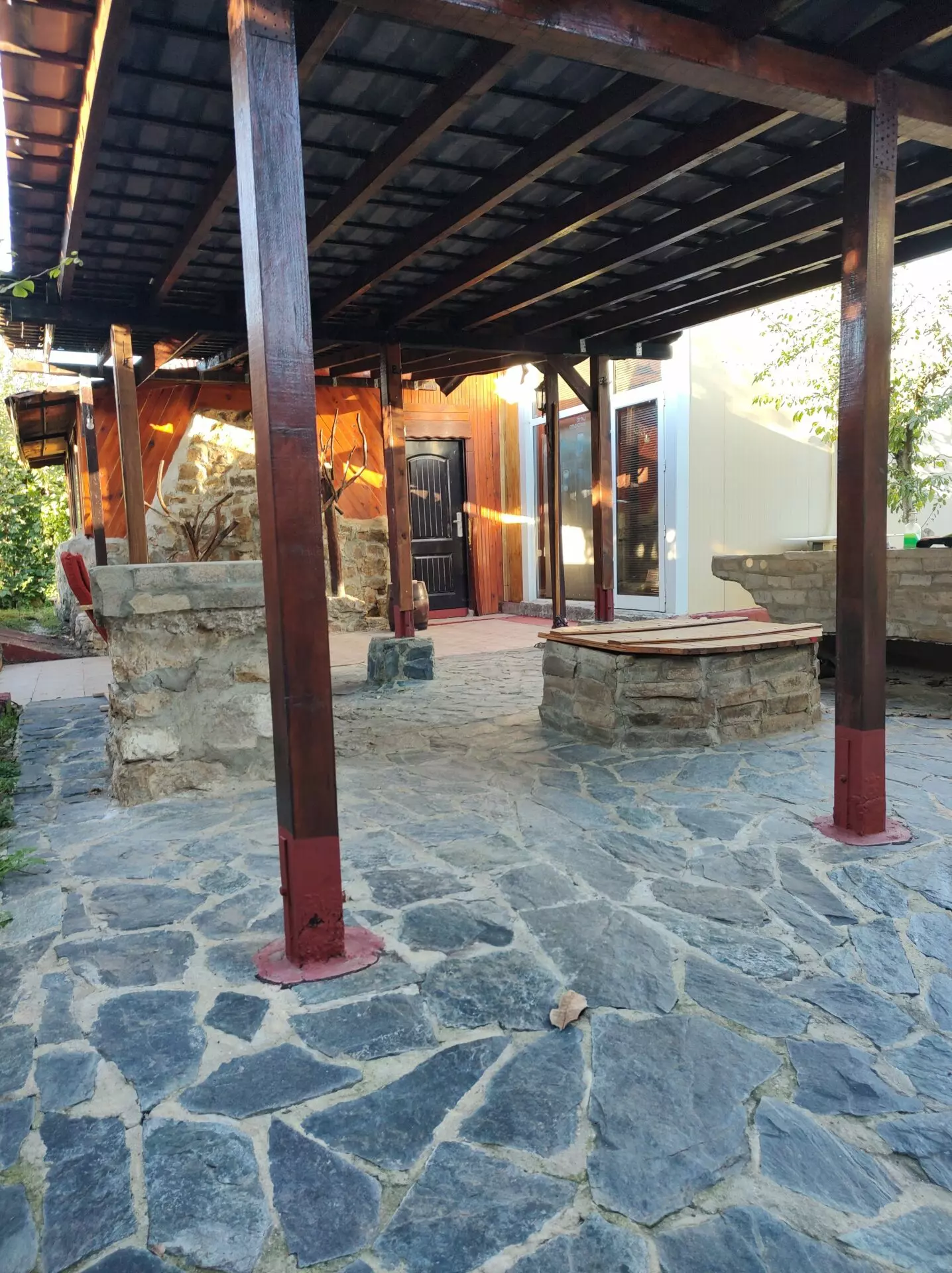 Two Adjacent Properties, A House And A Cafe/shop, Of X M² In [location]