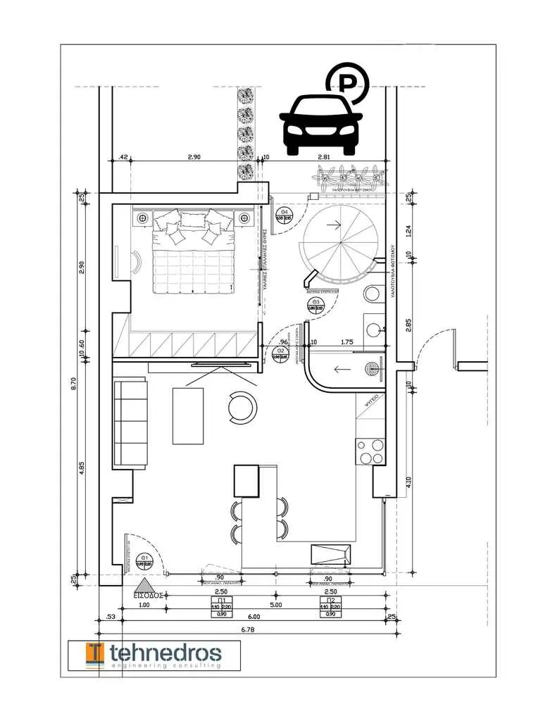 Flat Of 128 M² In Athens
