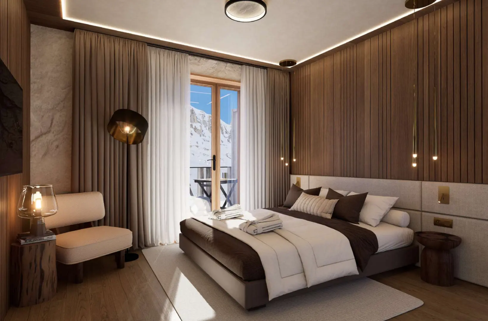 Apartment Of 3 Bedrooms With Ski Access In Tignes, Savoie