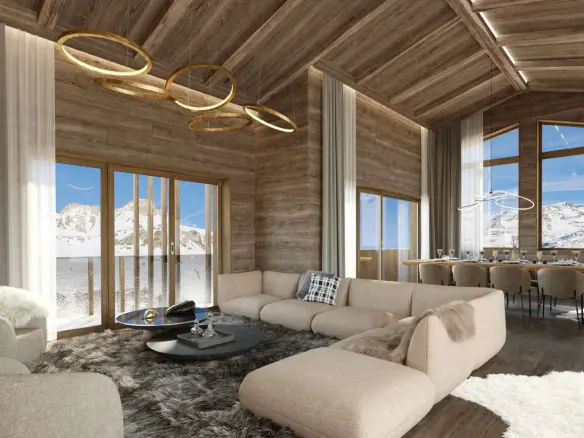 Ski Apartment Of 4 Bedrooms With Ski Access In Tignes, Savoie