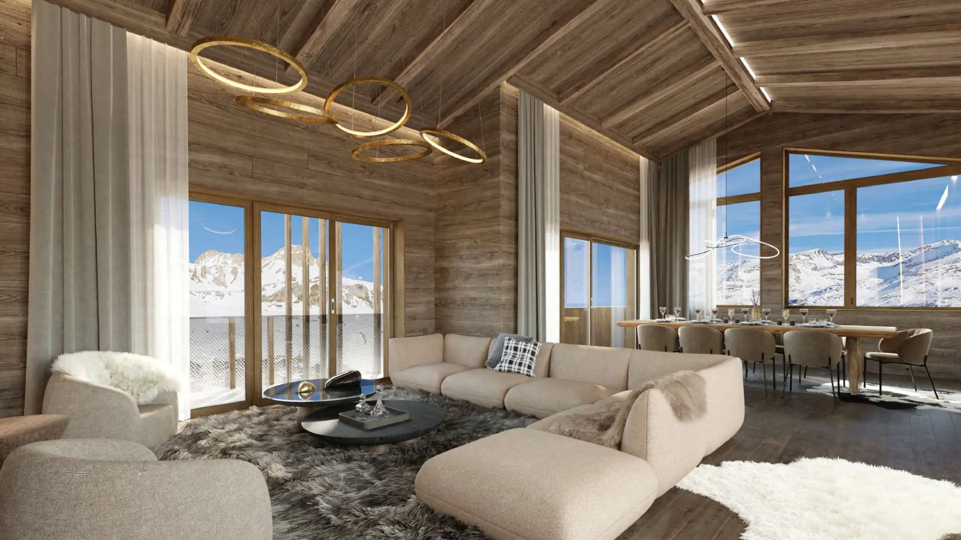 Ski Apartment Of 72 M² With Balcony In Tignes, Savoie