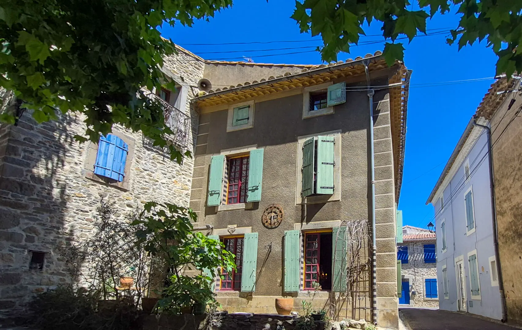 Village House Of 100 M² With Stone Barn And Terrace In Rural Area