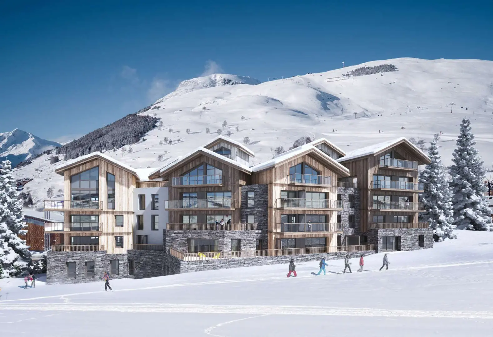Apartment Of 34 M² With Ski Access In Les Deux Alpes, Isere