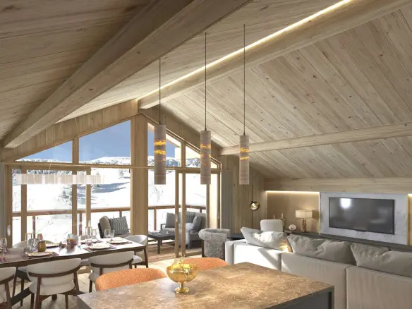 Ski Apartment Of 110 M² With 5 Bedrooms In Les-deux-alpes, Isere