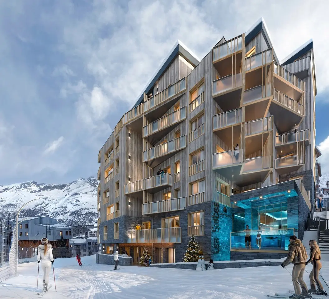 Ski Apartment Of 4 Bedrooms With Ski Access In Tignes, Savoie
