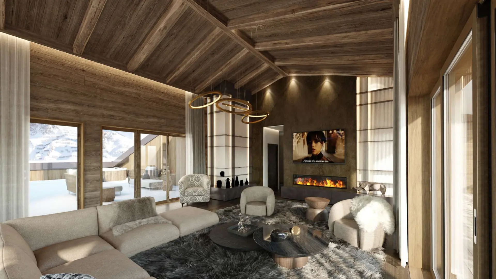 Ski Apartment Of 72 M² With Balcony In Tignes, Savoie