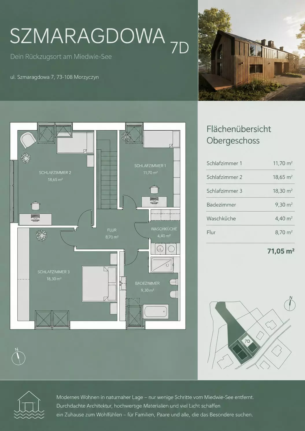 House Of 150 M² With Lake View In Szczecin