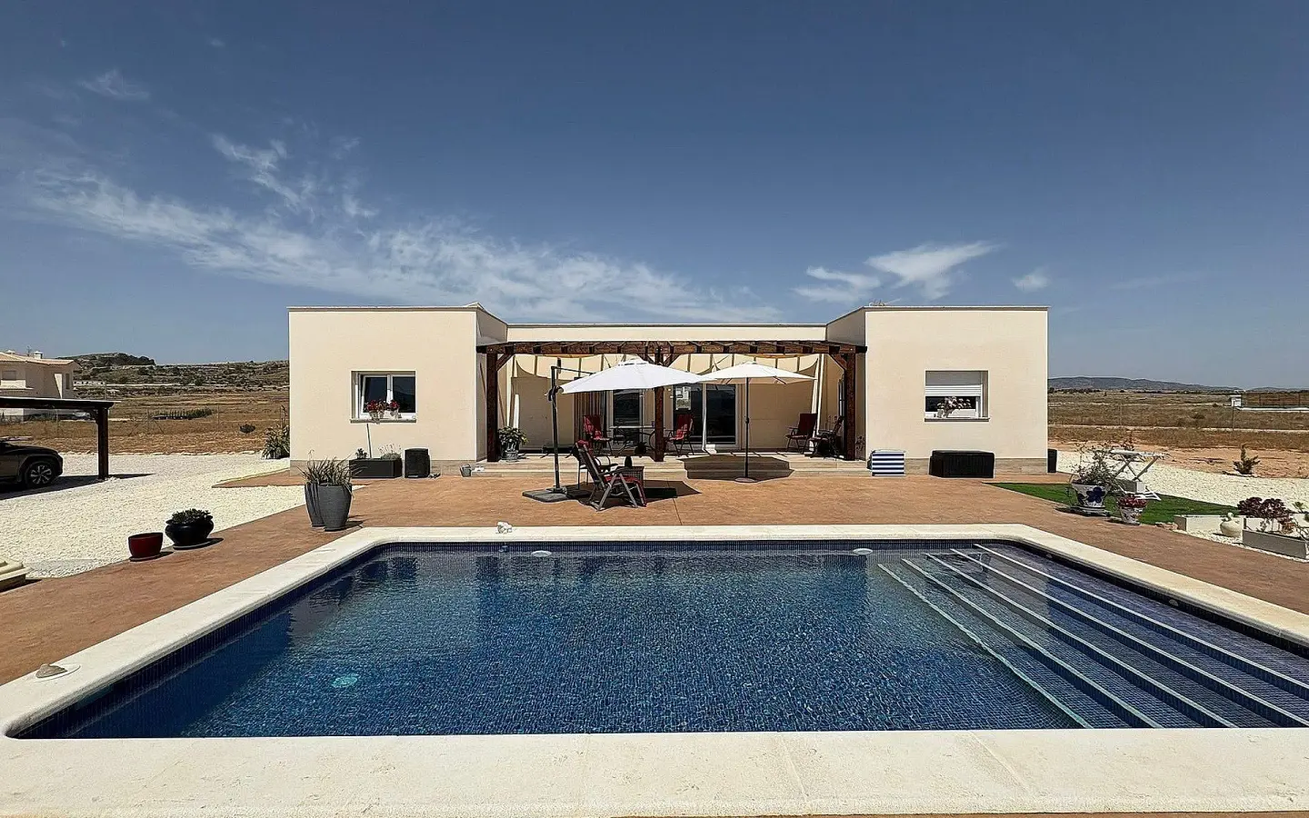 3-bedroom Detached Villa In Pinoso, Spain (115 M²)