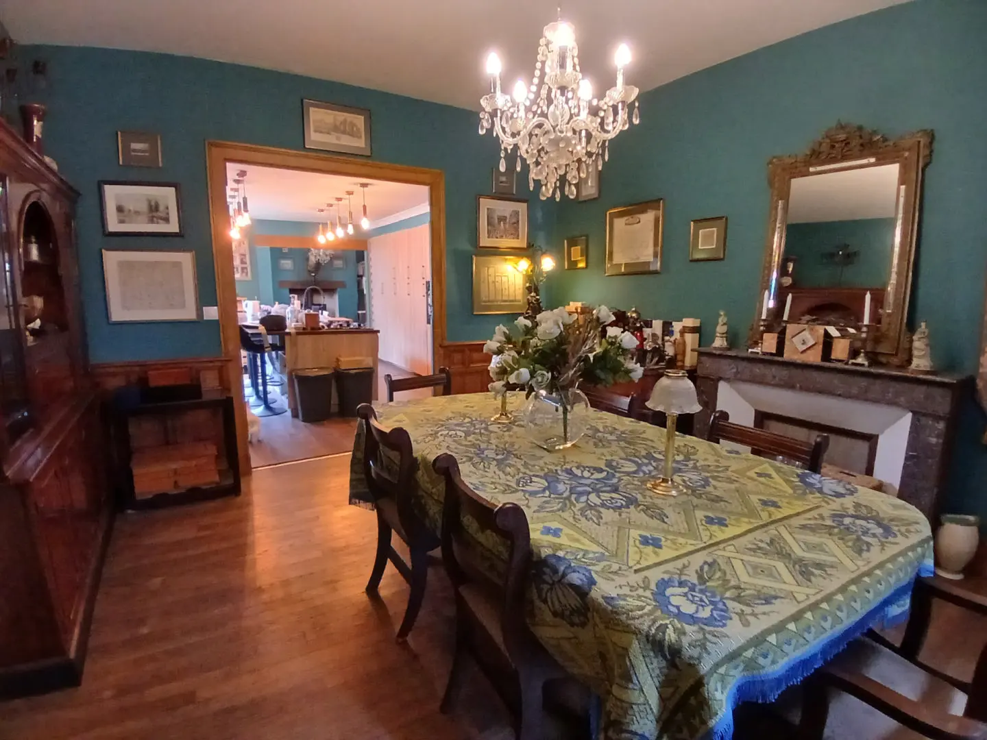 Village House Of 14 Rooms With Château Views In Dordogne