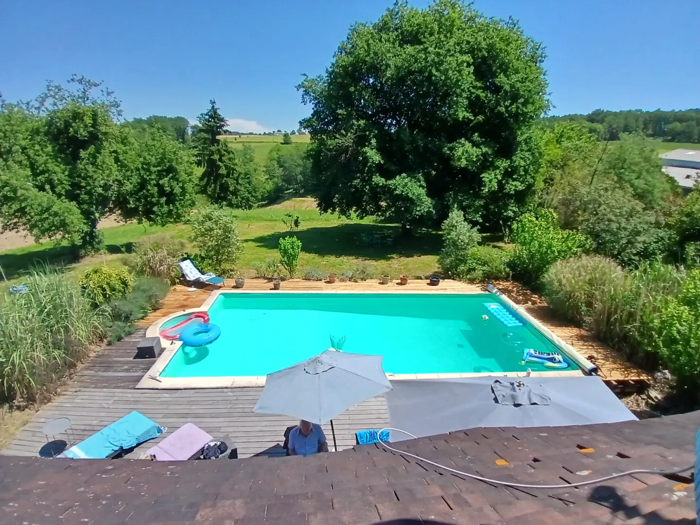 Barn Conversion And Stone Cottage With Pool And Views In [location]