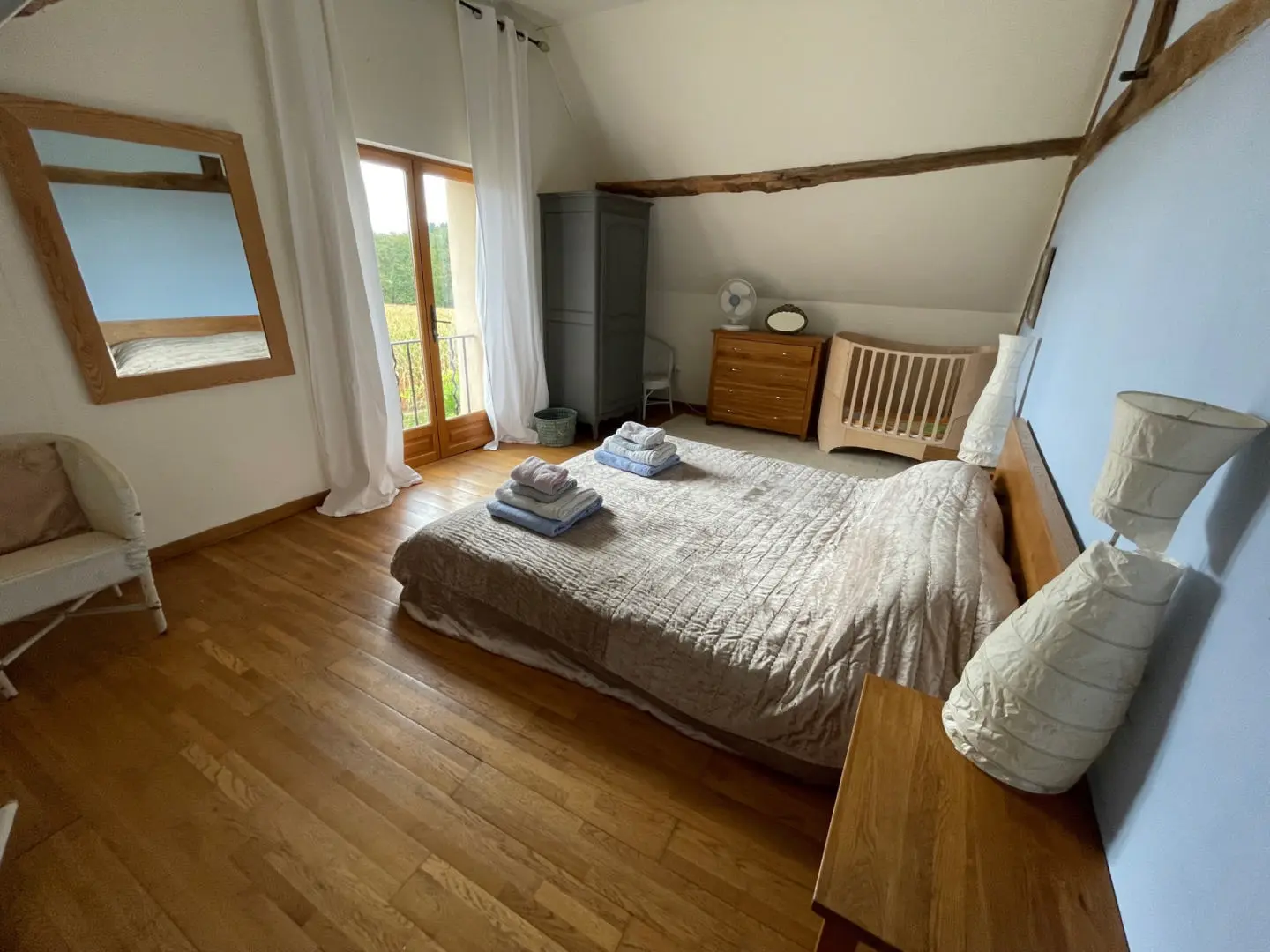 Barn Conversion And Stone Cottage With Pool And Views In [location]