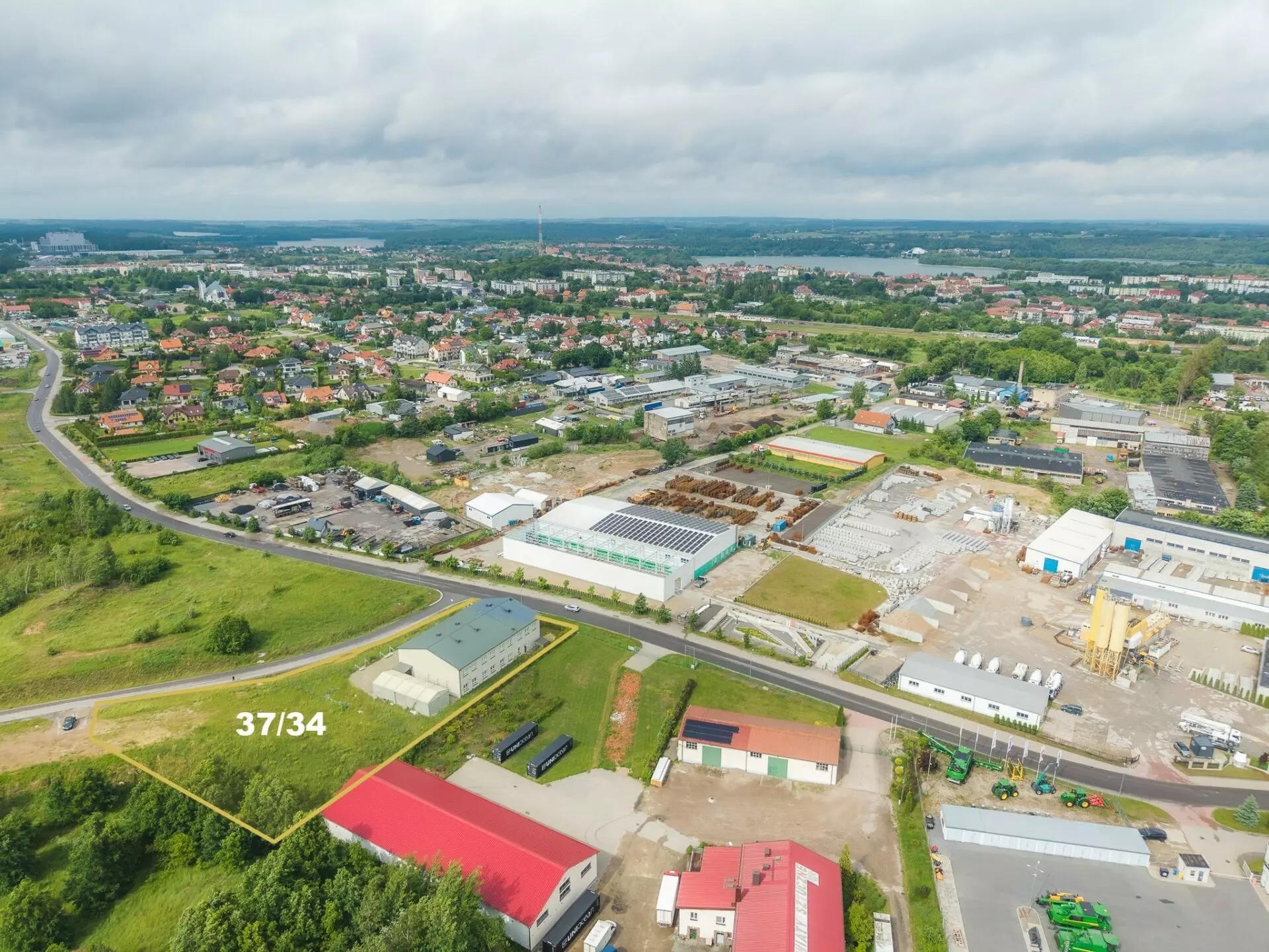 Industrial And Warehouse Property Of 0 M² With Income-producing Features In Olsztyn, Poland