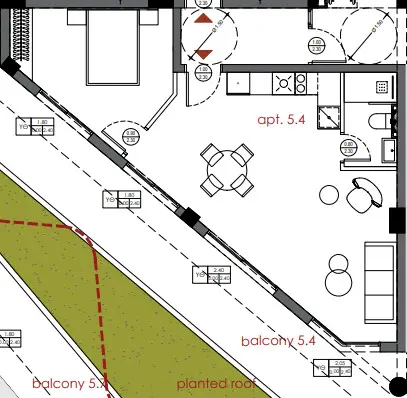 Flat Of 66 M² In Thessaloniki