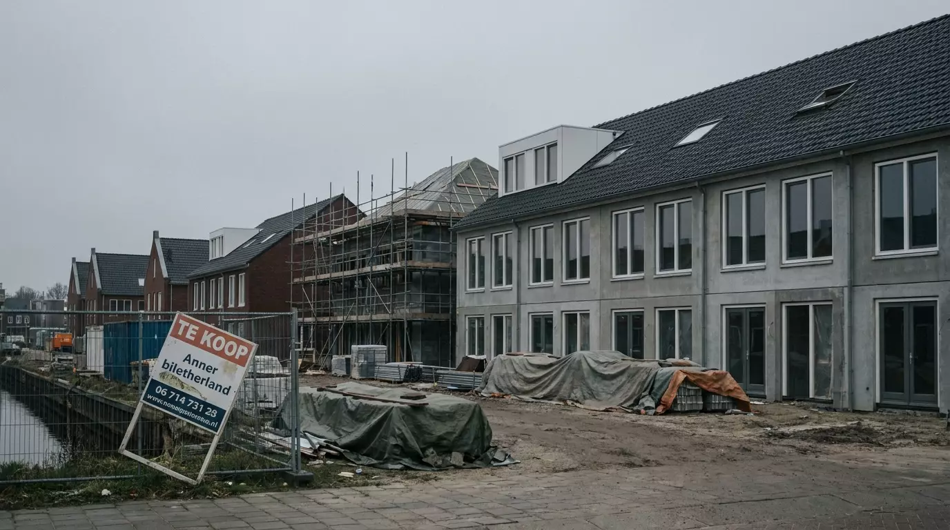 New build home sales in the Netherlands fell 19 percen
