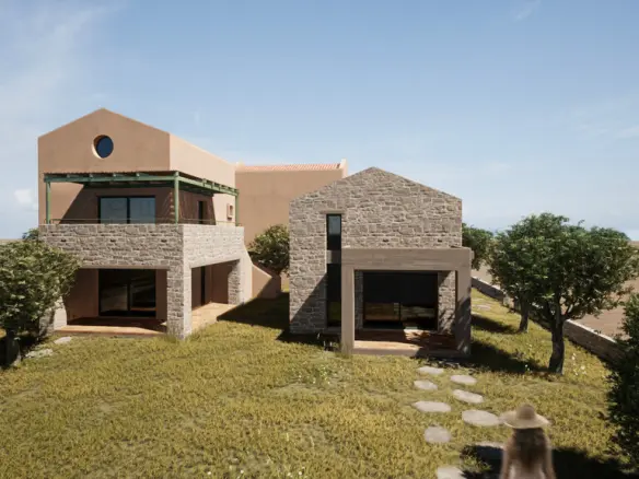 Villa Of 75 M² On The Island Of Thassos