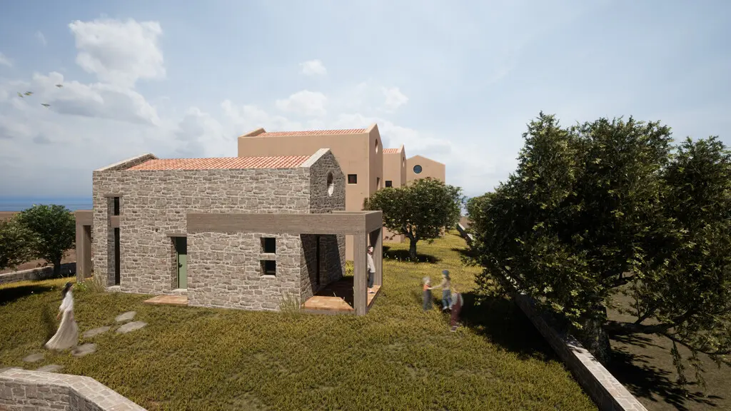 Villa Of 75 M² On The Island Of Thassos